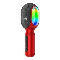 Микрофон Promate VocalMic Bluetooth 2 x AUX LED Red Фото