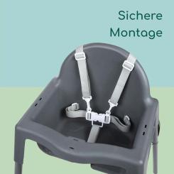 Стульчик для кормления Bebe Confort MEELY DARK GREY Фото 4