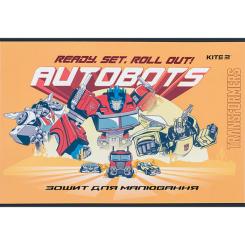 Альбом для рисования Kite Transformers, 12 аркушів Фото 2