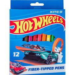 Фломастеры Kite Hot Wheels 12 цветов Фото