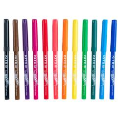 Фломастеры Kite Hot Wheels 12 цветов Фото 1