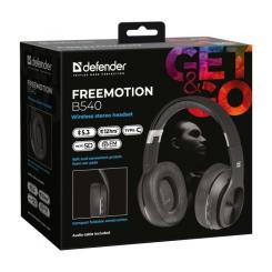 Наушники Defender FreeMotion B540 Bluetooth Black Фото 6