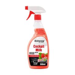 Автополироль WINSO COCKPIT MILK Strawberry 500мл Фото