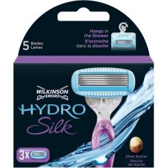 Сменные кассеты Wilkinson Sword Hydro Silk 3 шт. Фото