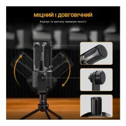 Микрофон Fifine Tank1 XLR Black Фото 11