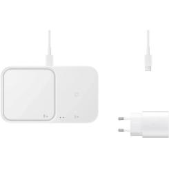 Зарядное устройство Samsung Duo 15W wirh Power Adapter White Фото 1