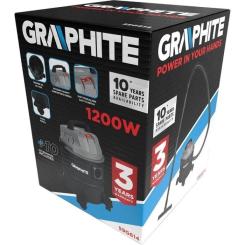 Пылесос строительный Graphite 1200Вт, 18кПа, 20л, 220В/1200В Фото 9