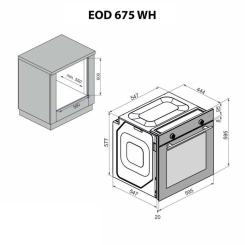 Духовой шкаф Minola EOD 675 WH Фото 11