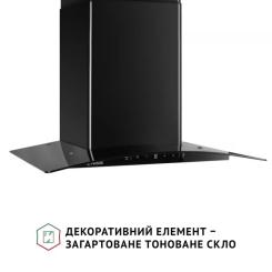 Вытяжка кухонная Perfelli GRASSI 6PWB NERO Фото 2