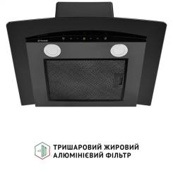 Вытяжка кухонная Perfelli GRASSI 6PWB NERO Фото 6