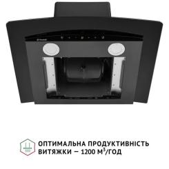 Вытяжка кухонная Perfelli GRASSI 6PWB NERO Фото 7