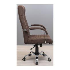 Офисное кресло Richman Атлант Хром M-2 (Anyfix) Місті Шоколад Фото 2