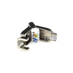 Коннектор Eserver RJ45 cat.6A FTP 8P8C, безінструментальний Фото 4