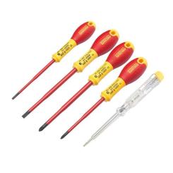 Набор отверток Stanley FatMax VDE 1000V ізольовані, 5 штук. Фото 1