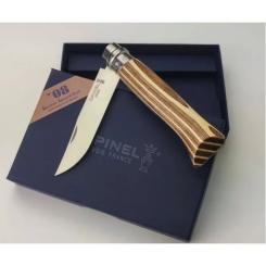 Нож Opinel 8 VRI Laminated коричневий Фото 4