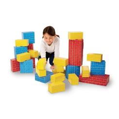 Кубики Melissa&Doug Набор картонных блоков, 24 штуки Фото 5