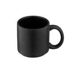 Чашка Ardesto Trento, 400мл, кераміка, чорний Фото 3