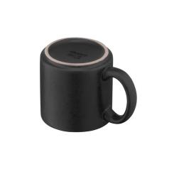 Чашка Ardesto Trento, 400мл, кераміка, чорний Фото 4