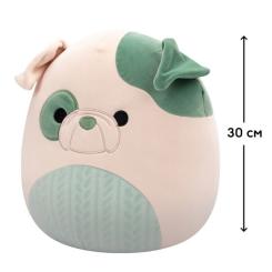 Мягкая игрушка Squishmallows Бульдог Августін 30 см Фото 1