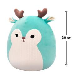 Мягкая игрушка Squishmallows Олень Лопсанг 30 см Фото 1