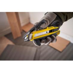 Нож монтажный Stanley 18 мм, сегментный Фото 4