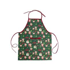 Фартук Прованс Санта на зеленом Фото