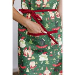 Фартук Прованс Санта на зеленом Фото 1