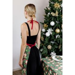 Фартук Прованс Санта на зеленом Фото 3