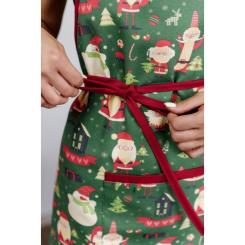 Фартук Прованс Санта на зеленом Фото 4