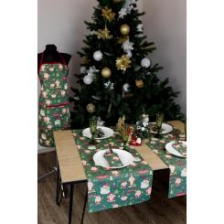 Фартук Прованс Санта на зеленом Фото 5