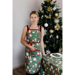 Фартук Прованс Санта на зеленом Фото 6
