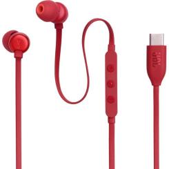 Наушники JBL Tune 310C USB-C Red Фото 1