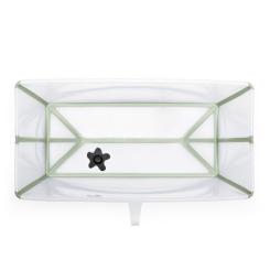 Ванночка Stokke Flexi Bath XL Складная Прозрачная Зеленая Фото 1