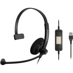 Наушники Epos Impact SC 30 ML Mono USB Black Фото