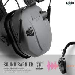 Тактические наушники Savior Apollo Gray Фото 1