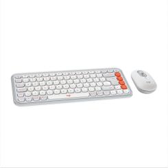 Комплект Logitech POP Icon Combo Bluetooth UA Off-White Фото