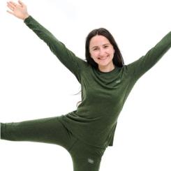 Термофутболка Turbat Retezat Top Wmn kombu green M Фото 3