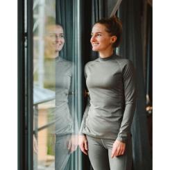 Термофутболка Turbat Yeti Top Wmn cloudburst grey L Фото 6