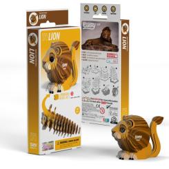 Пазл Eugy 3D Зоопарк Лев Фото 3