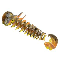 Пазл Eugy 3D Зоопарк Плащеносная ящерица Фото 2