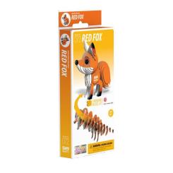 Пазл Eugy 3D Зоопарк Красная лиса Фото 1