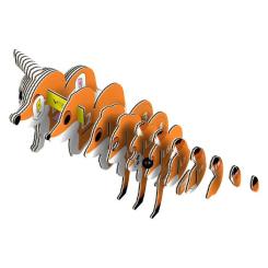 Пазл Eugy 3D Зоопарк Красная лиса Фото 2