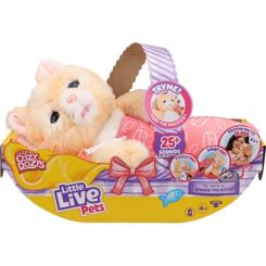 Интерактивная игрушка Moose Little Live Pets Котенок-обнимашка Джинджер Фото 1