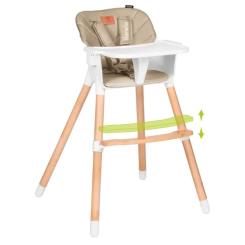 Стульчик для кормления Lionelo KOEN BEIGE SAND Фото 3