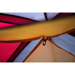 Палатка Tramp Rock 3 V2 Grey/Red Фото 7