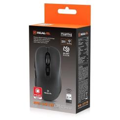 Мышка REAL-EL RM-331W Wireless Black Фото 10