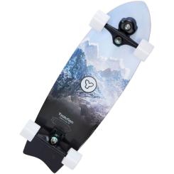 Скейтборд детский Yvolution Fishtail Cruiser 76 см, синий Фото 6