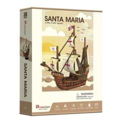 Пазл Cubic Fun Трехмерная головоломка-конструктор Санта Мария Фото 6