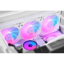 Кулер для корпуса ID-Cooling TF-12025-PRO ARGB TRIO WHITE Фото 11
