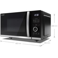 Микроволновая печь Sharp YC-QS254AE-B Фото 4